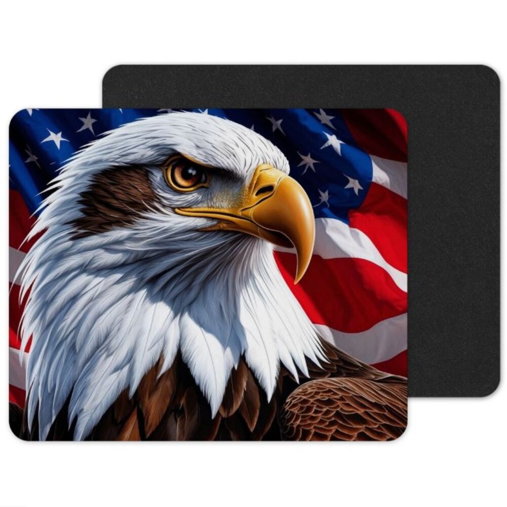 Bald Eagle‎ Mouse Pad, Computer Mouse Pad, American Bald Eagle Mouse Pad